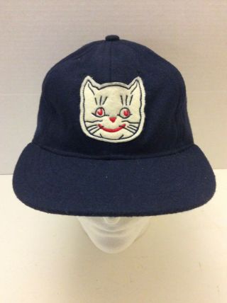Kansas City Katz Ebbets Field Flannels 1961 Wool Hat /‘61 Kc Cats Eff Cap / Milb