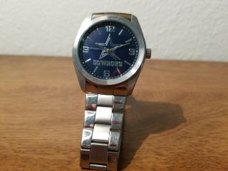 Dallas Cowboys Game Time Mens Watch Needs Battery Ce6