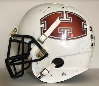 Game Hutto Hippos Texas High School Football Helmet