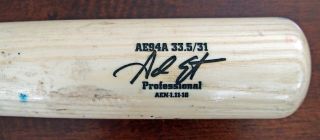 Adam Eaton Game Bat (chicago White Sox,  Washington Nationals,  Diamondbacks)