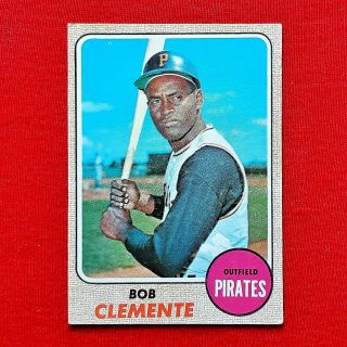 Roberto Clemente - 1968 - Topps - Mlb - Pittsburgh Pirates - 150