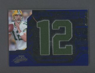 2008 Absolute Memorabilia Tools Of The Trade Aaron Rodgers Dual Jersey 15/25