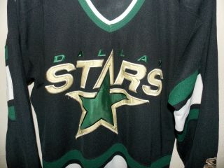 Vintage Starter Dallas Stars Blank NHL Hockey Jersey,  Men L 3