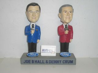 Joe B.  Hall & Denny Crum - Limited Edition Dual Bobblehead