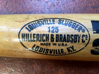 Vtg Jackie Robinson Louisville Slugger Bat Hillerich & Bradsby Dodgers R 17 Jr 2