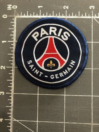 Paris Saint - Germain F.  C.  Fc Football Club Patch Soccer Logo Crest Psg Sg French