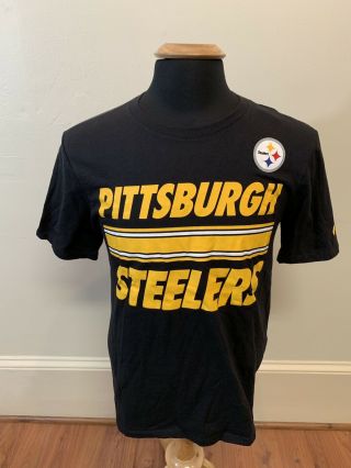 Nike Dri - Fit Nfl Pittsburg Steelers T - Shirt Men 