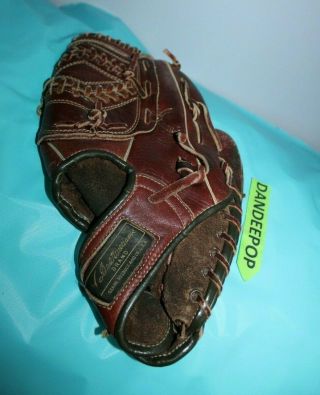 Ted Williams Signed Baseball Glove Mitt Sears Roebuck 16154 Pro Style Pocket