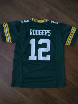 Nike On - Field Nfl Green Bay Packers Jersey Aaron Rodgers 12