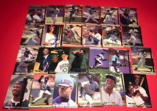 1995 Megacards Baseball Ken Griffey Jr Wish List Set (25) Nm/mt