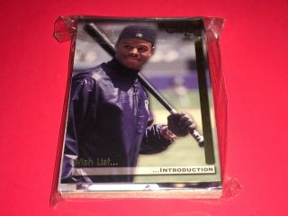 1995 Megacards Baseball Ken Griffey Jr Wish List Set (25) Nm/Mt 2