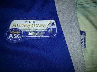 ANDREW MCCUTCHEN 2012 MLB ALL STAR GAME KANSAS CITY NL BP BASEBALL JERSEY Small 4