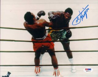 Smokin Joe Frazier Signed 8x10 Photo Psa/dna Autograph Picture Muhammad Ali