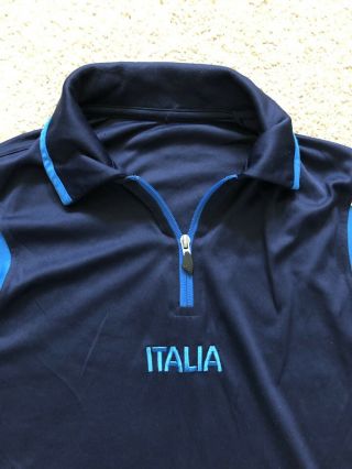 Vintage Kappa Italy National Team Football Soccer Warm Up Jersey Small 3
