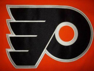 Jaromir Jagr Philadelphia Flyers Reebok 68 Orange Large Adult Men ' s Jersey EUC 3