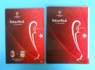 Ac Milan V Liverpool Fc - 2005 Uefa Champions League Final Programme,  Document.