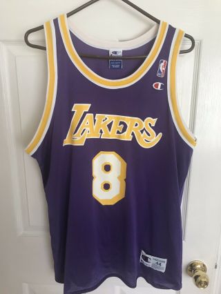 Nba Los Angeles Lakers Champion Jersey 8 Bryant Size 44