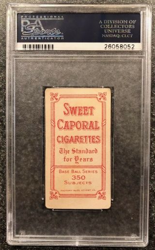T206 Sweet Caporal Cy Young PSA 2 Good 2