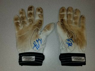 Tommy Joseph Philadelphia Phillies Game Autograph Batting Gloves Mlb