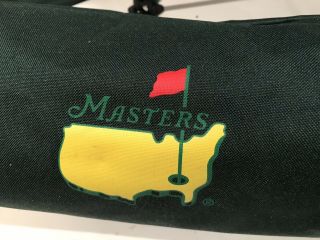 2 Augusta National Masters Golf Folding Spectator Chairs w/Shoulder Strap Bags 6