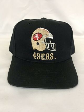 Vintage San Francisco 49ers Logo Snapback Hat Nfl 90 