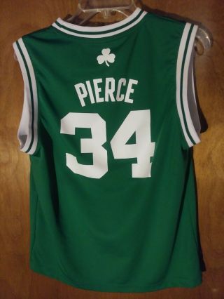 Kids Large Paul Pierce Celtics Jersey Adidas 4