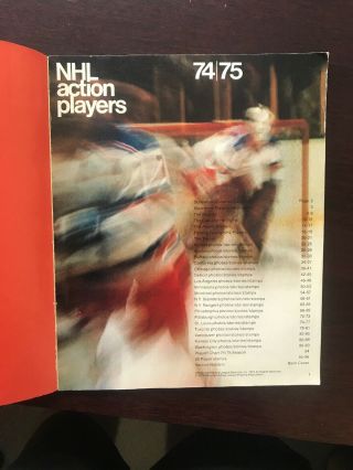 1974 - 75 Acme/ LOBLAWS NHL ACTION PLAYERS ALBUM & STICKER SET Complete 325/325 3