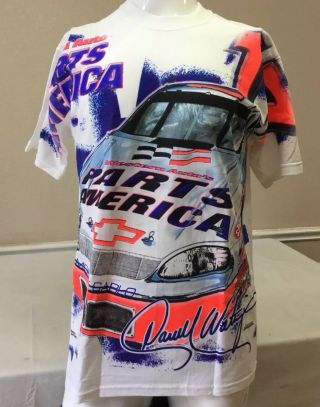 Darrel Waltrip 1997 Offical Sports Image Double Sided Shirt Size Large