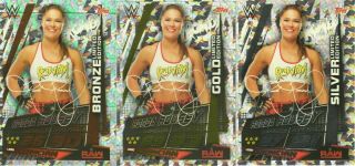 Topps 2019 Wwe Slam Attax Universe - Limited Edition & Collector Cards