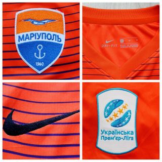 FC MARIUPOL Ukraine 2018/19 Match Worn shirt jersey maglia camiseta.  4 NEPLIAKH 3