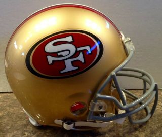 Nfl Helmet.  San Francisco 49er 