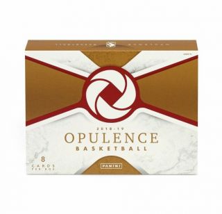 2018 - 2019 Panini Opulence Fotl First Off The Line Pre Hobby Box