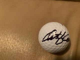 Retief Goosen Signed Golf Ball W/coa