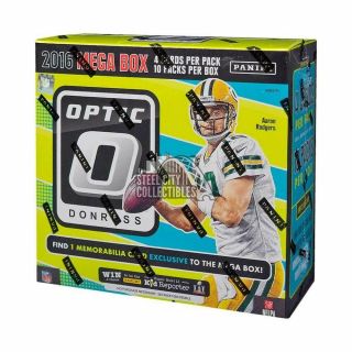 2016 Panini Donruss Optic Football Mega Box