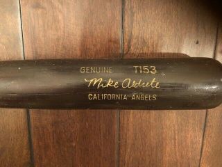 Mike Aldrete Louisville Slugger T153 Game Bat California Angels