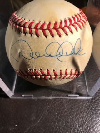 Derek Jeter Signed Baseball W/coa