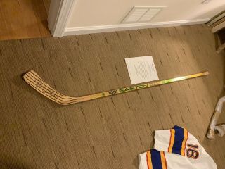 Brett Hull Signed Full Size Hockey Stick Autographed