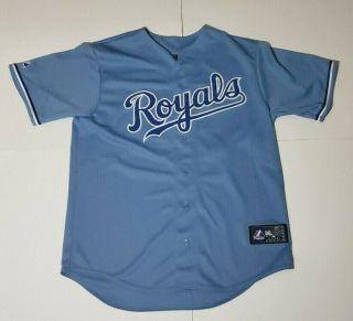 Zack Greinke Powder Blue Kansas City Royals Jersey Size Large