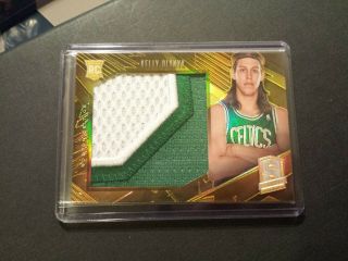 Kelly Olynyk 2013 - 14 Spectra Gold Rc Jumbo Jersey Patch 1/10