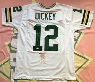 Lynn Dickey Autographed Signed Jersey Green Bay Packers Jsa