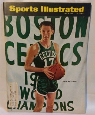 Sports Illustrated May 9 1966 John Havlicek Boston Celtics