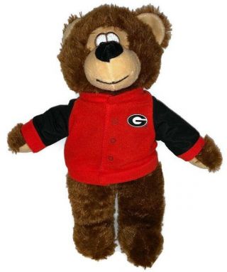 University Of Georgia Varsity Bear Plush 13” Team Spirit Bulldogs