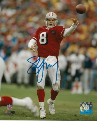 San Francisco 49ers Steve Young Autographed 8x10 W/coa