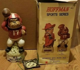 Hoffman Sports Series Sports Series Decanter - Music Box Mississippi State Bulldog