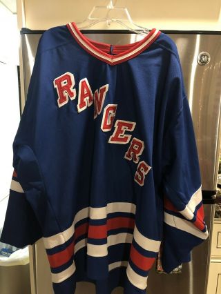 Vintage York Rangers 55 Starter Nhl Hockey Jersey Mens Size Large