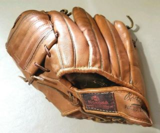 Nokona Vintage Leather Baseball Glove Ristankor Cowhide Roy Face