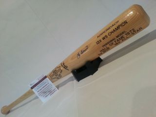Yogi Berra Signed Baseball Bat Autographed Adirondack Jsa W238999