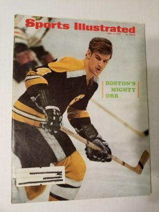 1970 Sports Illustrated Boston Bruins Bobby Orr Stanley Cup Boston 