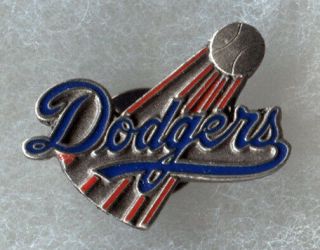Vintage 1998 Los Angeles Dodgers Team Logo Mlb Baseball Pin Button Licensed