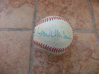 Bowie Kuhn,  Others Rizzuto,  Ripken,  1 Signed American League Baseball Jsa Loa